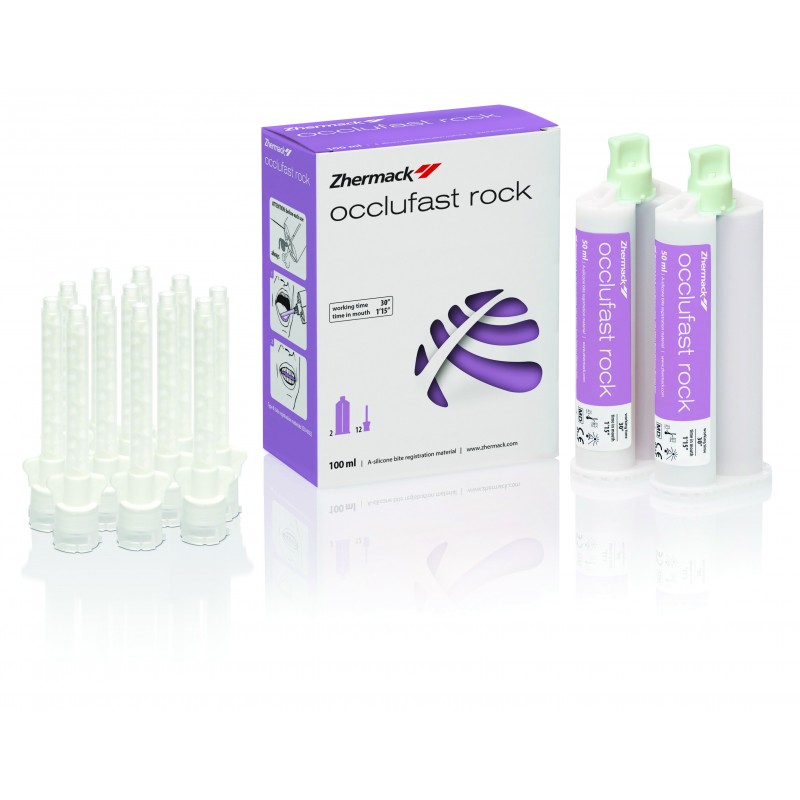 Occlufast Rock - Silicone A Zhermack - Enregistrement Occlusal
