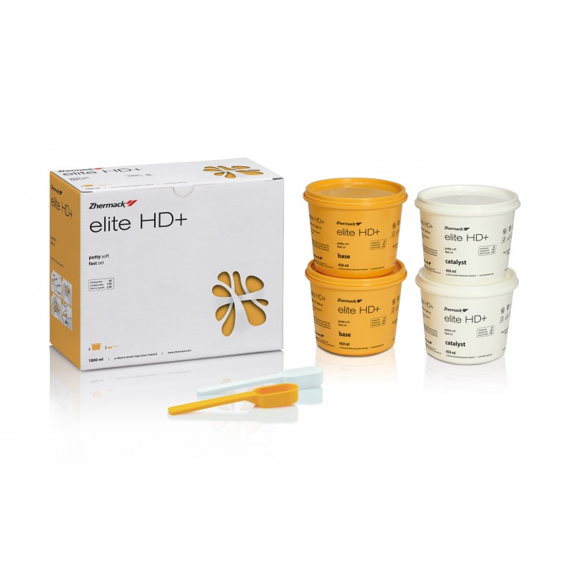 ELITE HD+ PUTTY SOFT Fast Set 2 x (450 ml+450 ml) Zhermack